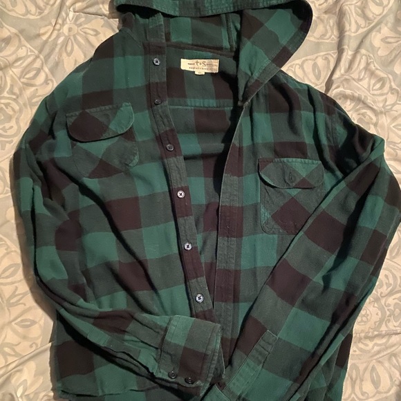 Plaid layer top - Picture 1 of 1
